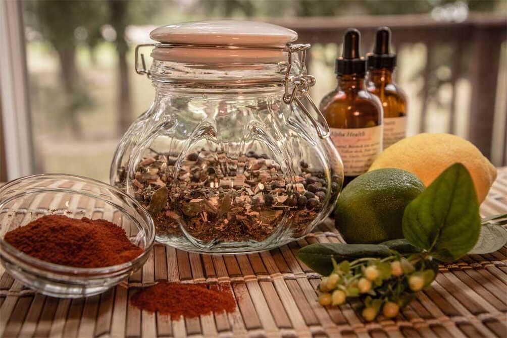 Herbal raw materials for the treatment of cervical osteochodrosis